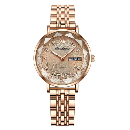 5043 Rose Gold Watch For Women