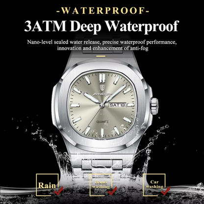 Brand New Waterproof Glow Mens Watch Fashion Luxury watch