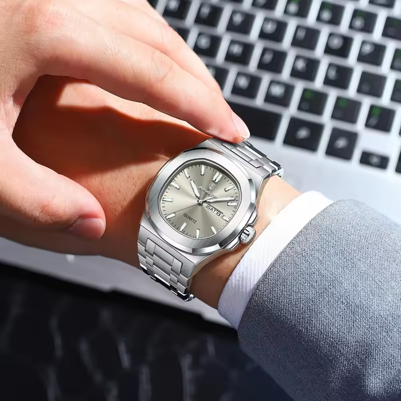 Brand New Waterproof Glow Mens Watch Fashion Luxury watch